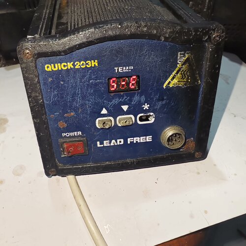 询-QUICK快克203H焊台裸机联系实物以