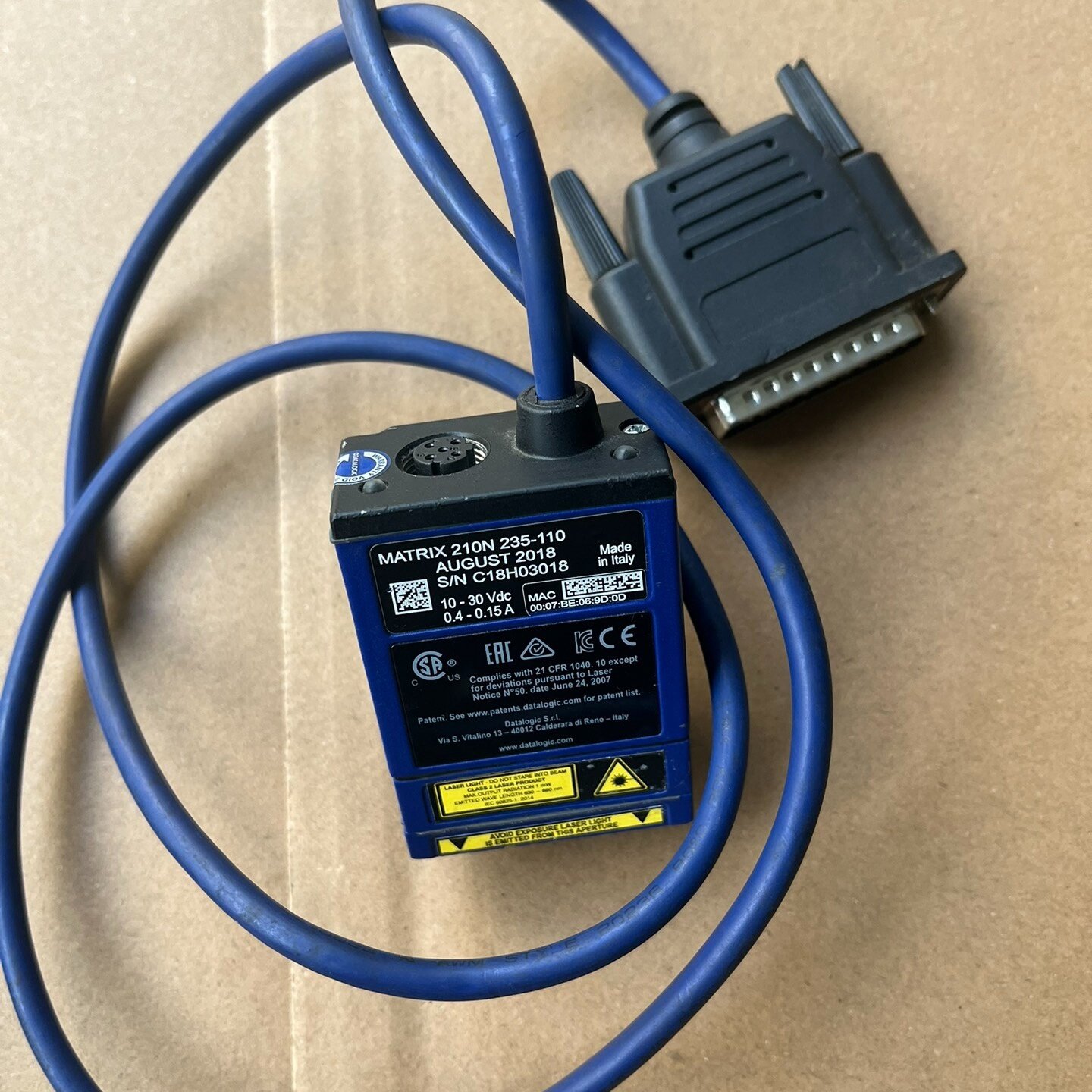 议价得利捷MATRIX210N235110扫描现货3个议价议价