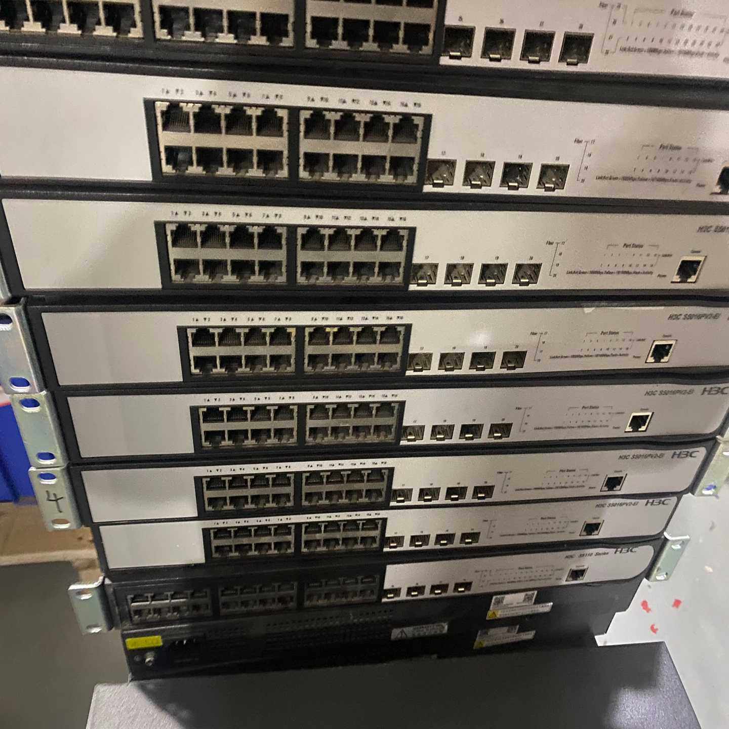 询价华三#交换机H3CS5016PV2-EI全千兆以太网交