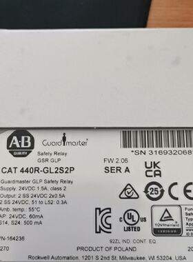 配件AB安全继电器440RGL2S2P议价