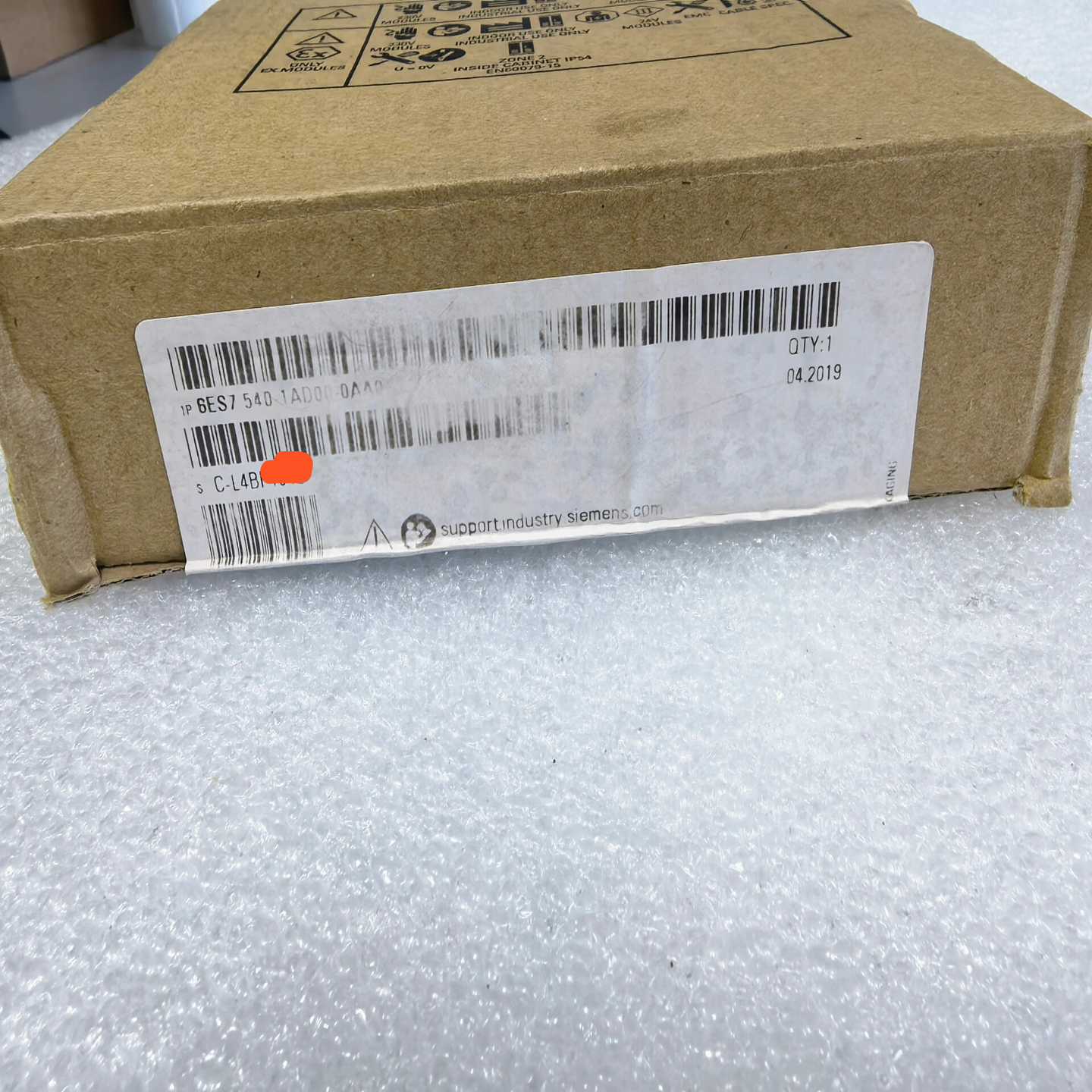 6ES7540-1AD00-0AA0西门子L年原装原