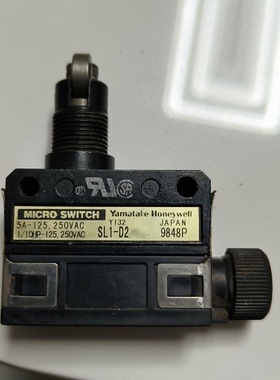 山武原装行程开关型号SL1D2.5A125.250VA议价