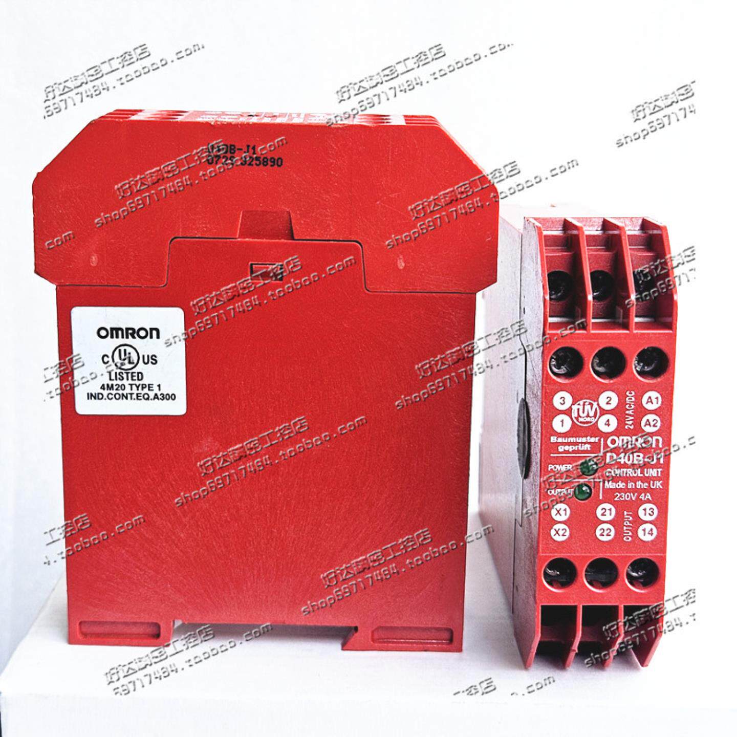 原装欧姆*安全继电器D40B-J2D40B-J1现货D40B-J2
