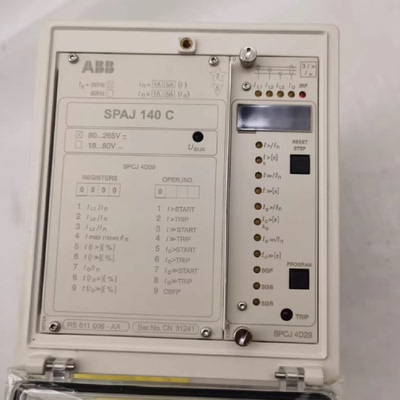 议价ABB保护继电器 SPAJ140C-AA 型号SPAJ140C-AA SPCJ4D29 B-AB