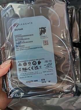 希捷全新盘6T监控硬盘ST6000VX008机械盘-议价