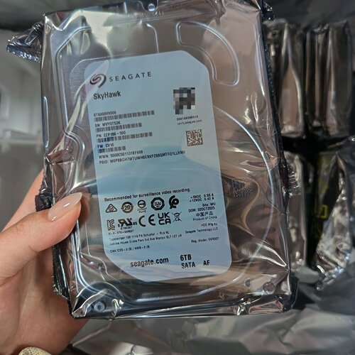 希捷全新盘6T监控硬盘ST6000VX008机械盘-议价