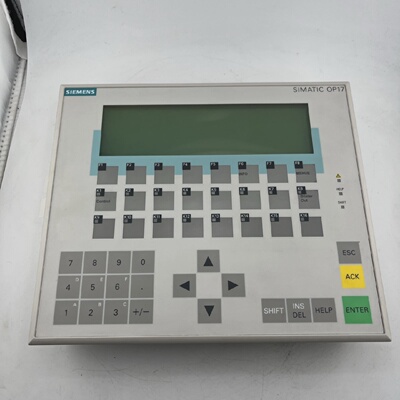 SIEMENS SIMATIC OP17 6AV3 6171JC200AX1 OPERATOR PANEL 6 MONT