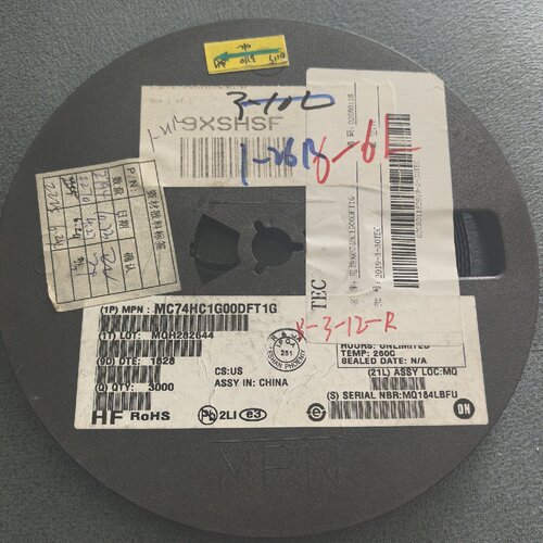 询-MC74HC1G00DFT1G丝印H1封装SOT353