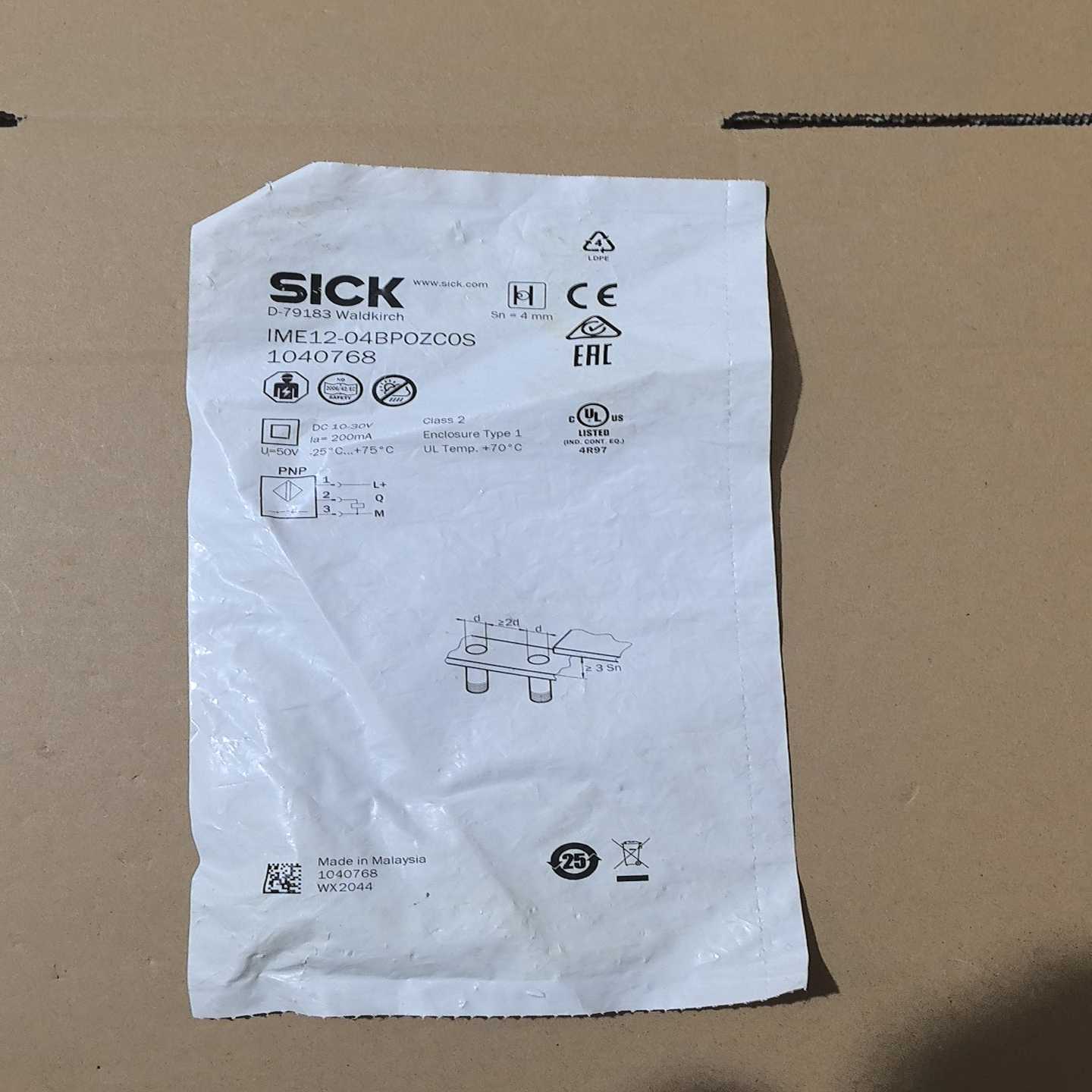 德国SICK西克IME12-04BPOZC0S电感式询价