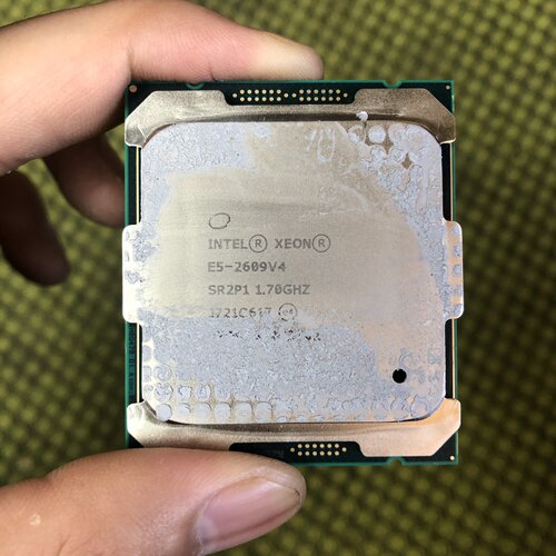 【询价】E5-2609v4一颗 无任何问题！成色好！，。