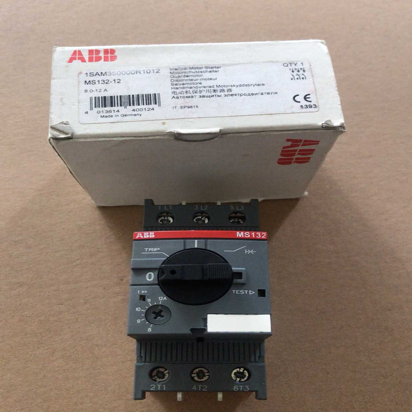 ABB电动机起动器MS132-12 8-12A ~询价