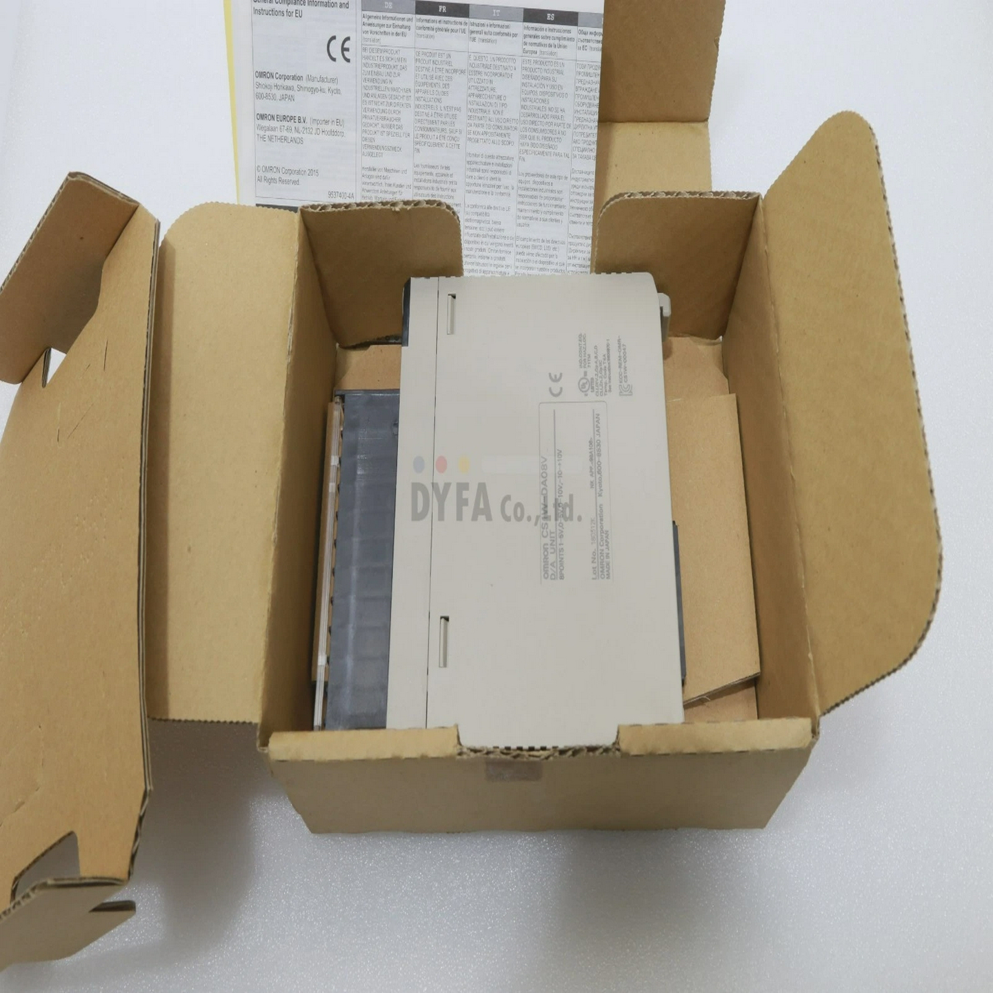 OMRONGenuineNIBCS1W-DA08VD/AUnitPLC-I-36239T47