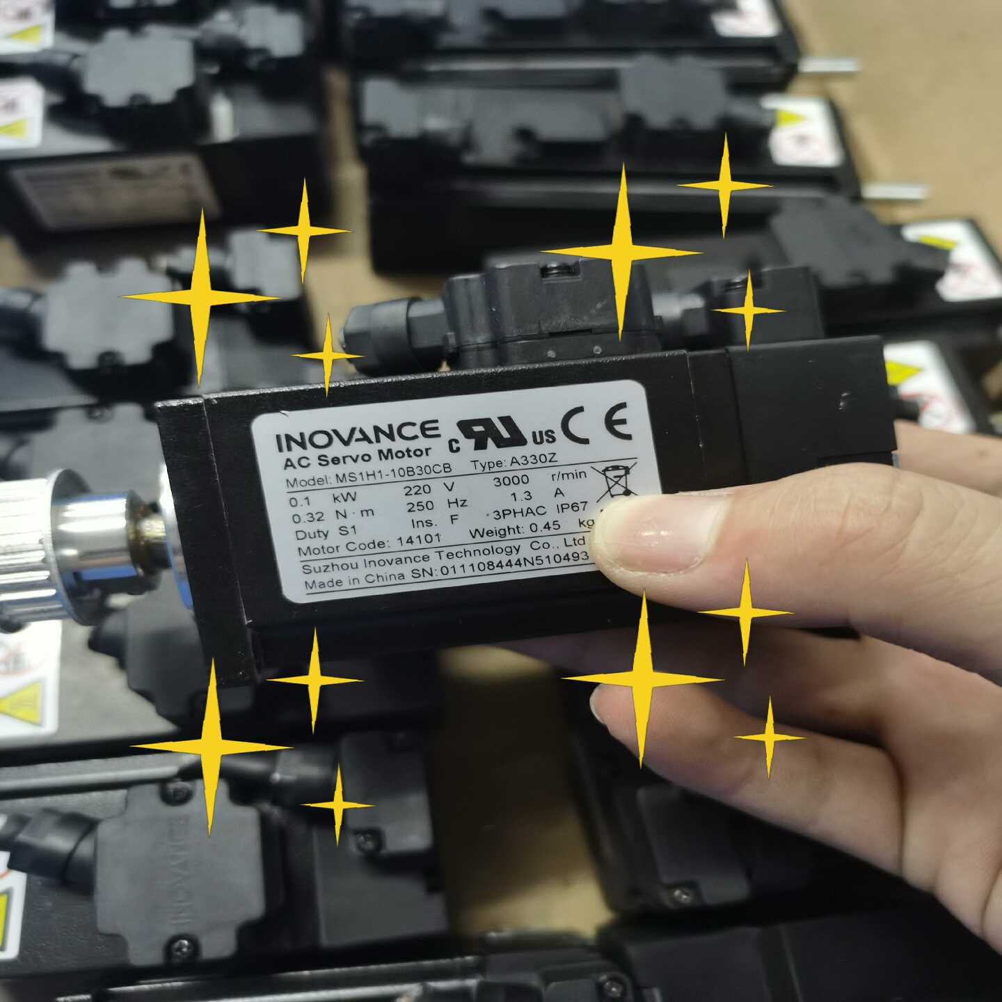 议价汇川MFS1H1-10B30CBA330Z，拆机件，成色新现货/维修