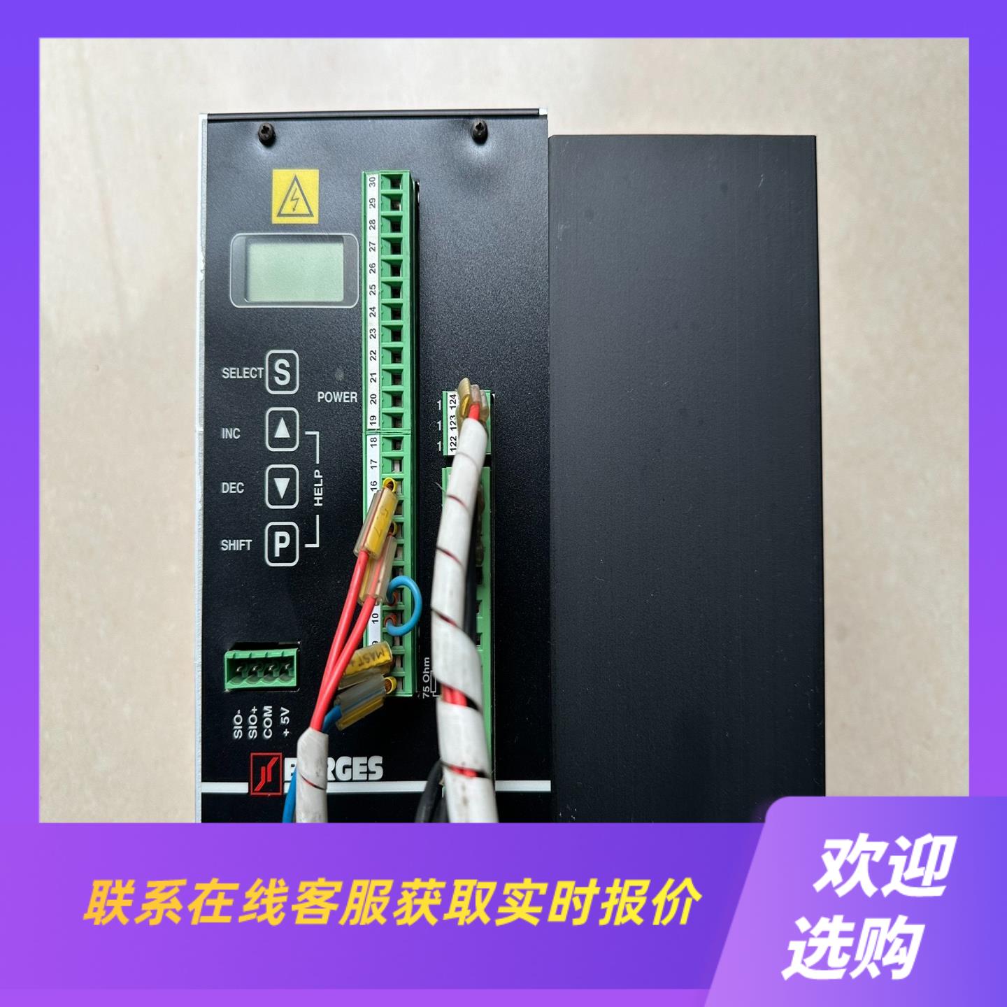 BERGES博格驱动器ACM-D2 22KW拆机实拍拍前询价下单