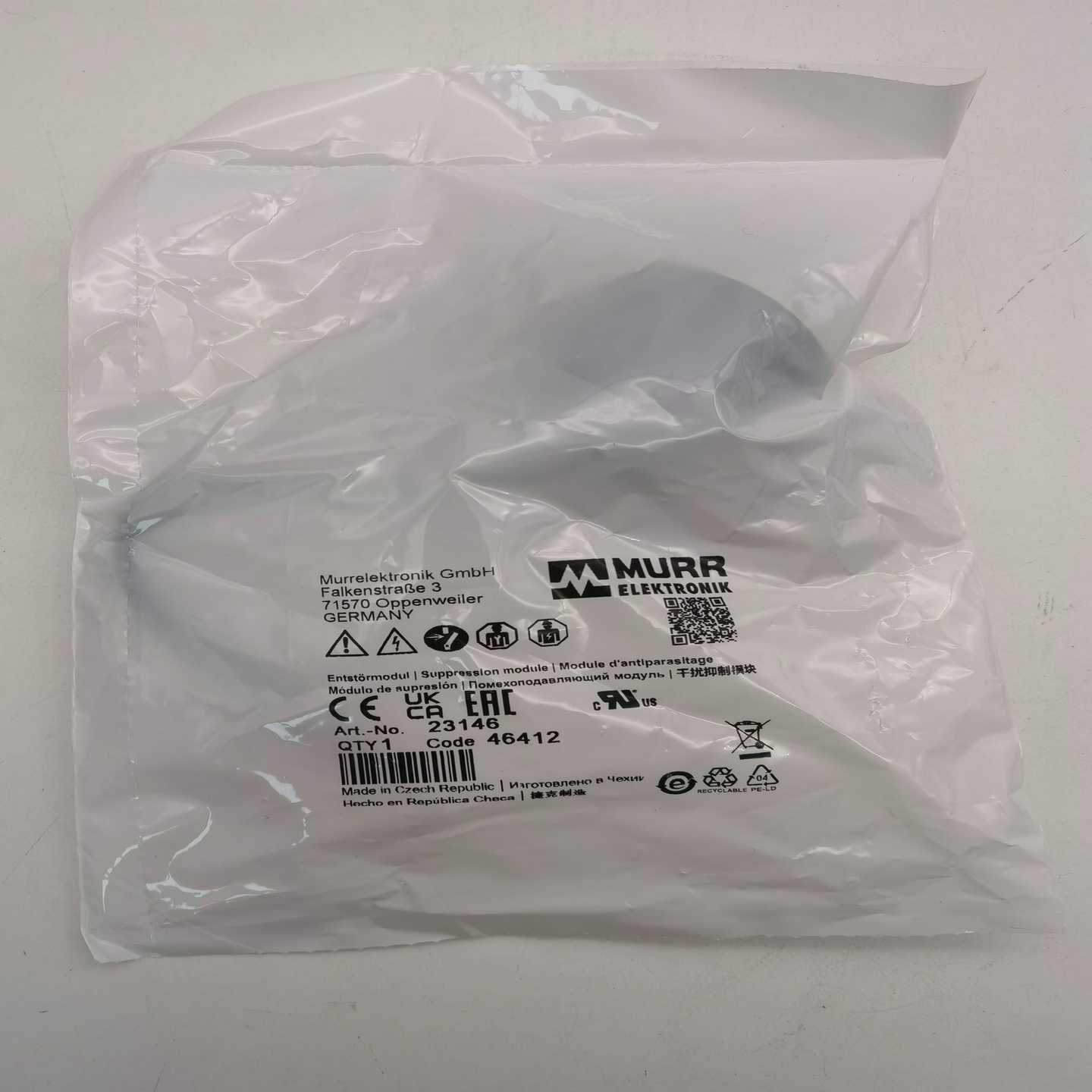 MURR23146马达抑制器变压器3x575VAC