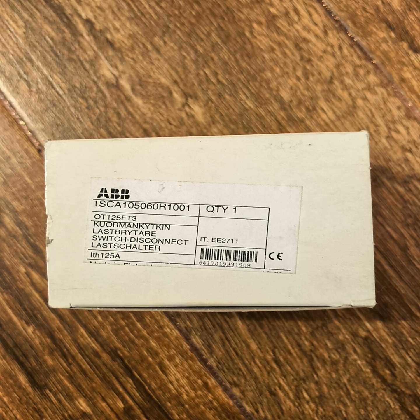 ABB隔离开关OT125FT3-议价