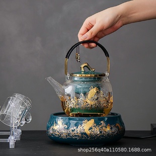 电陶炉迷你小型烧茶煮茶器煮茶壶迷你家用茶炉光波炉上水电茶炉壶