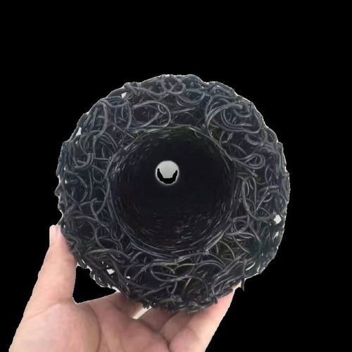 硬式透水管渗水管塑料盲沟管盲管排水管渗水管打孔波纹管滤水管