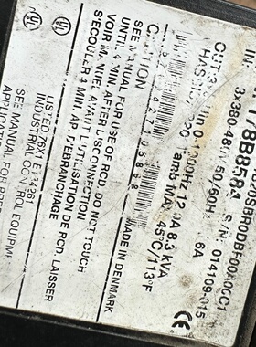 丹弗斯变频器VLT28005.5kw380v