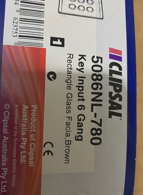 全新原装CBUS6键可编程控制面板5086NL780-议价