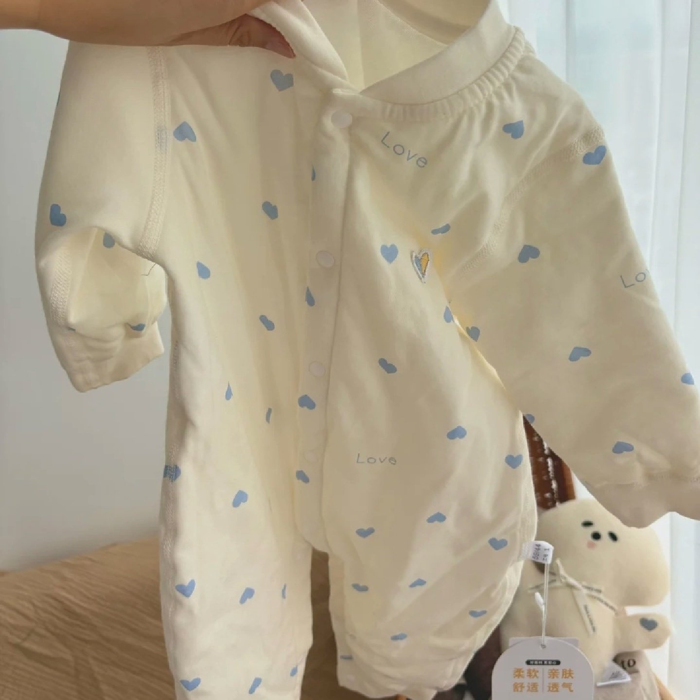 时尚百搭秋冬婴儿夹棉保暖加厚新生儿40g薄棉服012个月宝宝外套