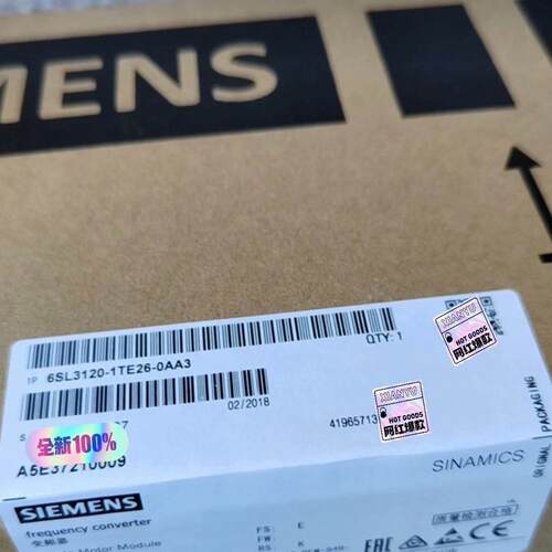 议价6SL3120-1TE26-0AA3 99新 成色优美 功能