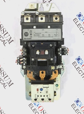 ALLENBRADLEY509DODXXXSERA尺寸3接触器带592EEGD继电器90A120V