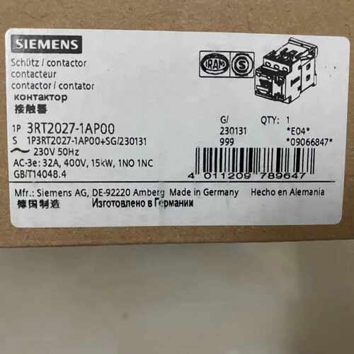 3RT2027-1AP00~询价