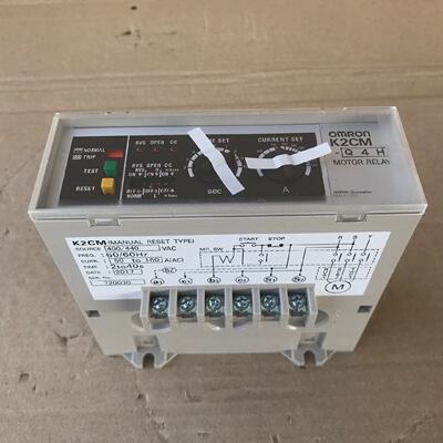 OMRON K2CMQ4H MOTOR PROTECTIVE RELAY K2CMQ4H 2