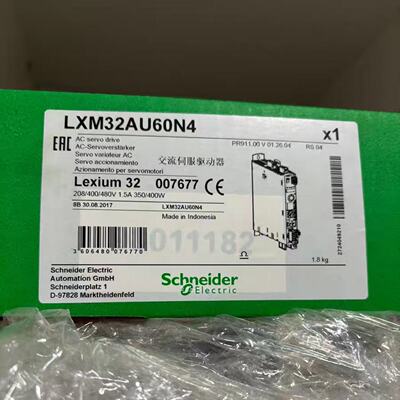 议价施耐德驱动器LXM32AU60N4/LXM32AD18M2/LXM32AD30M2/LXM32AU9