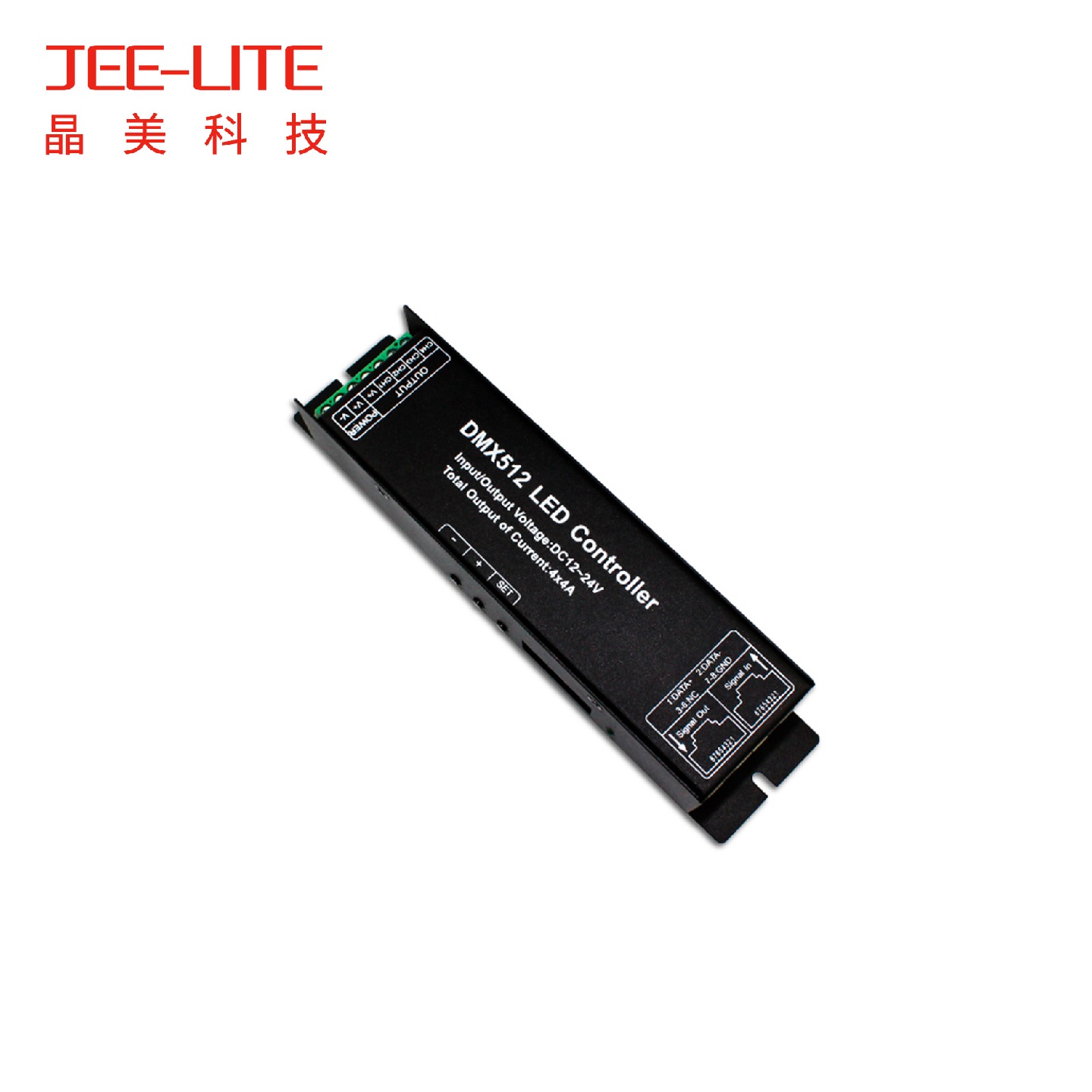厂家直销4通道DMX512解码器RGBW控制器DMX控制器舞台工程DXM主控