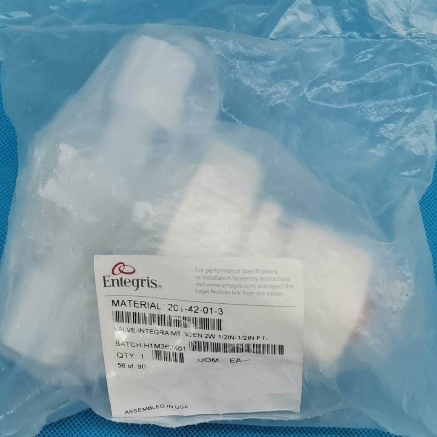 PFA手动阀 Entegris英特格手动隔膜阀201