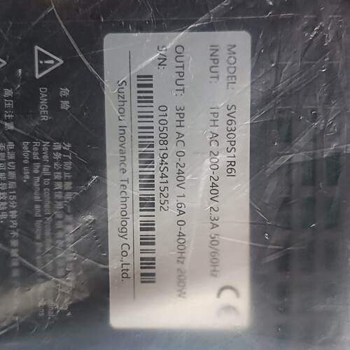 议价汇川SV630PS1R6I伺服驱动器