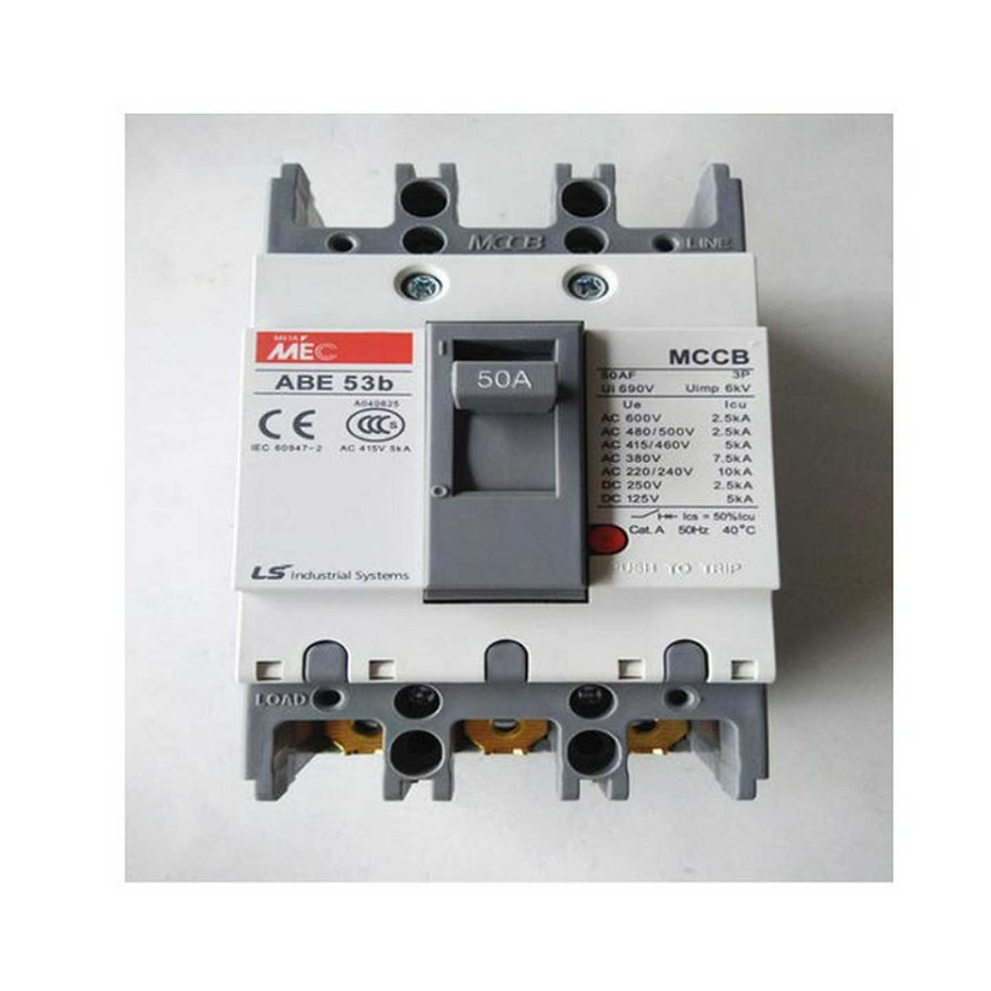 ABS804b800A韩国产电MEC系列v塑壳断路器