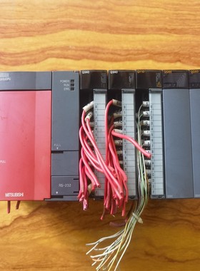 三菱Q系列Q00JCPU套装带基板，二手拆机，通电正常，--议价商品