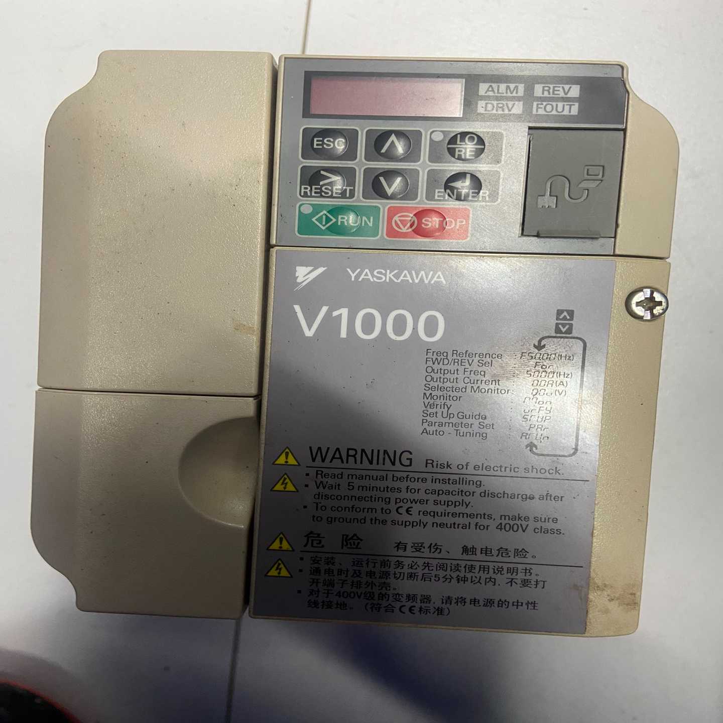 CIMR-VB4A0002BBA，安川变频器，功能，实物询价