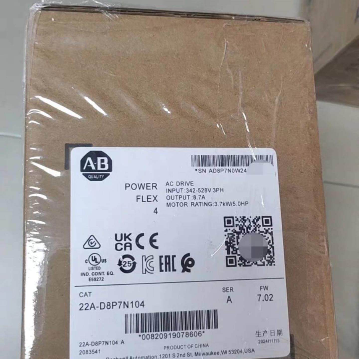 配件22A-D8P7N104 A 25B-E4P2N104 A AB罗克韦尔现货包邮议价