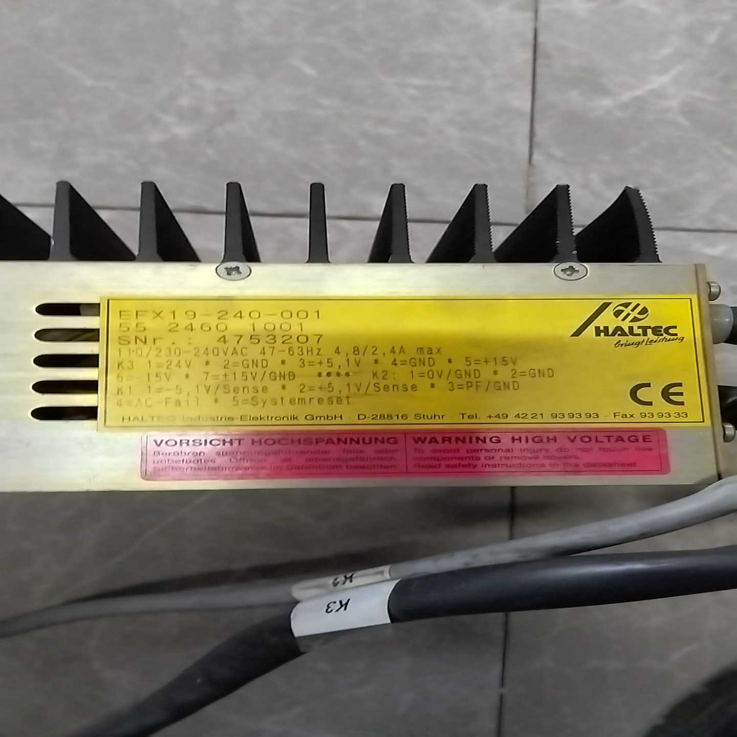 询价德国HALTECT/EFX19-240-001，德国RUMP