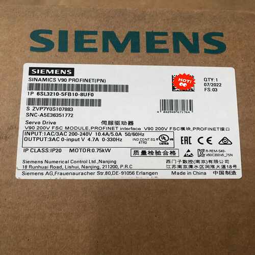 6SL3210-5FB10-8UF0  6SL321~询价