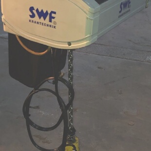 SWF CC1045.1PY 1000KG 400VAC 3KW WITH TROLLY PENDANT CHAIN