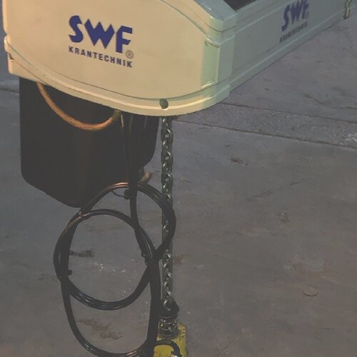 SWF CC1045.1PY 1000KG 400VAC 3KW WITH TROLLY  PENDANT CHAIN