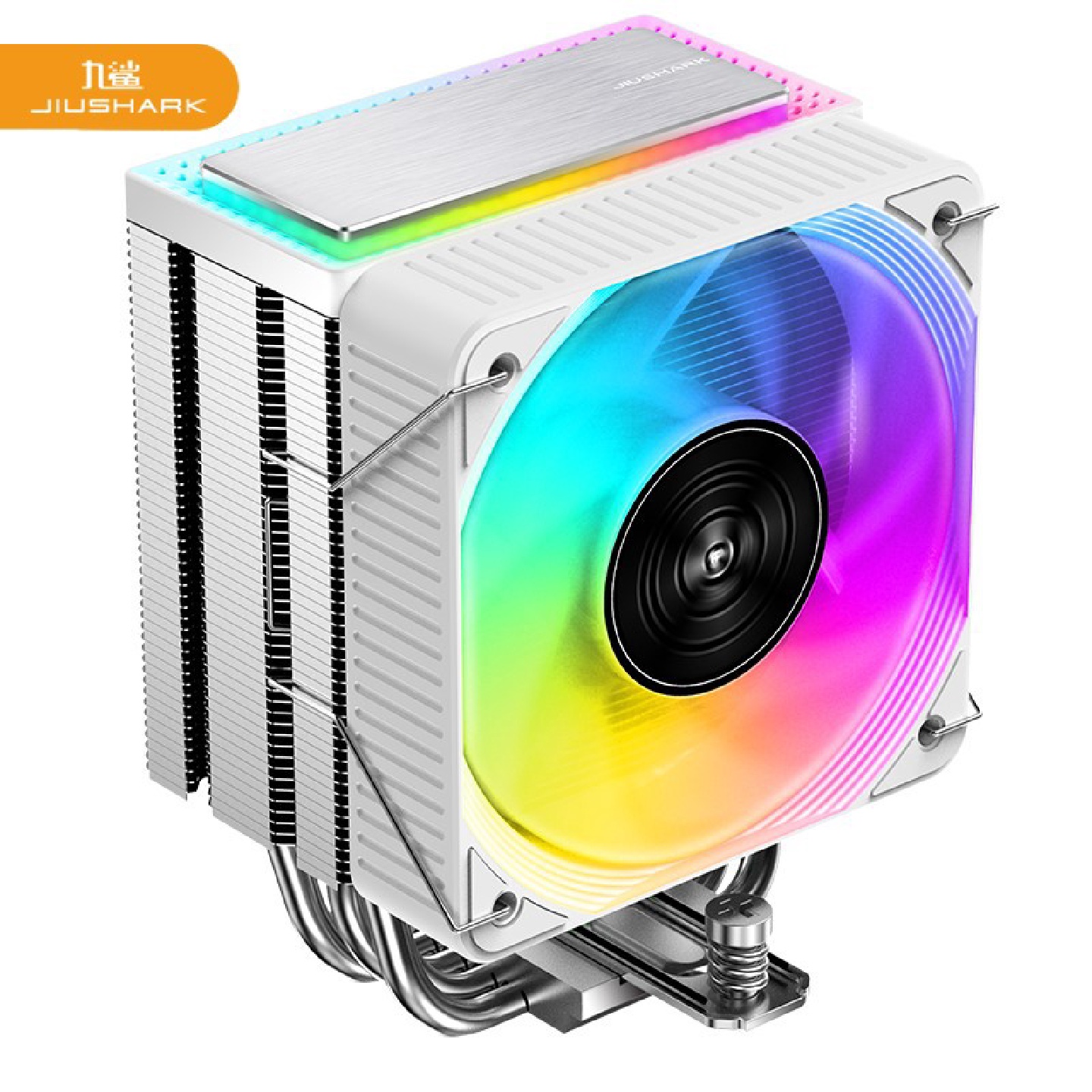 JIUSHARK九鲨JF100RS风扇ARGB1700CPU散热器13代AMD5PWM4PIN风冷