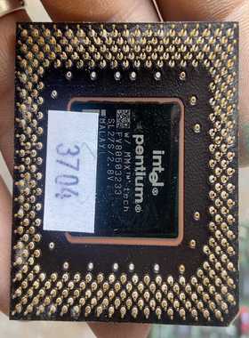 英特尔奔腾MMXCPU，型号FV80503233，SL27--议价商品