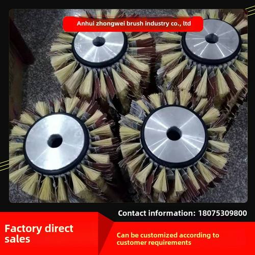 剑麻磨布刷板木工异性磨砂机砂轮配件家具槽线抛光磨辊