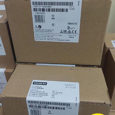 议价6ES7217 6ES7 217-1AG40-0XB0原装正品CPU 1217C DC/DC/DC