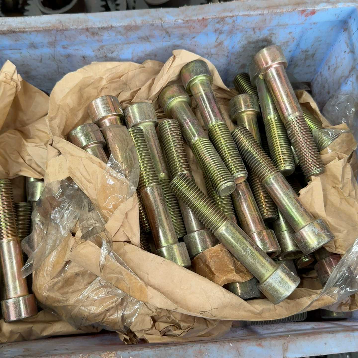 9斤重固定螺栓M17x80重汽叉车路机建筑8.8级一袋22支--议价商品