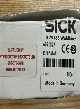 SICKES11-SA1A46051327EMERGENCYSTOPPUSHBUTTON**NEW-IN