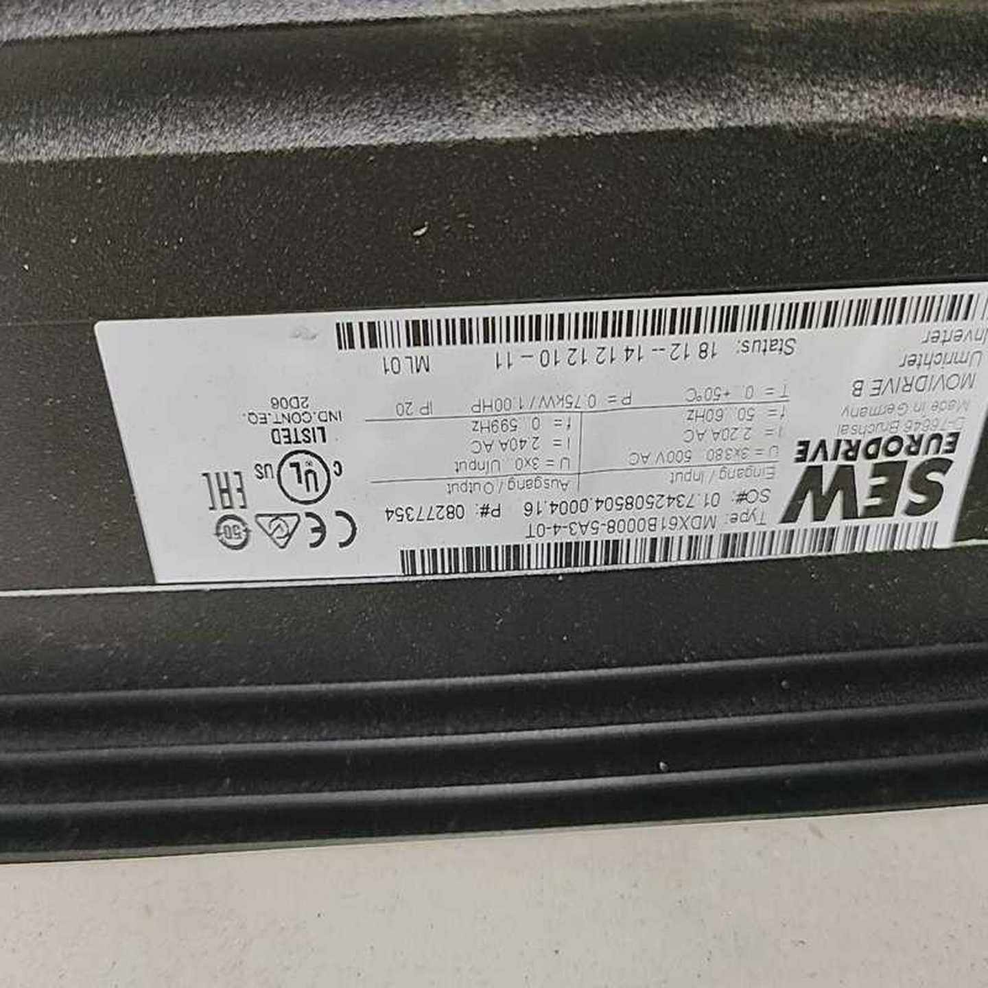 (工仔机械）SEW进口MDX61B0014－5A3－4－00电压