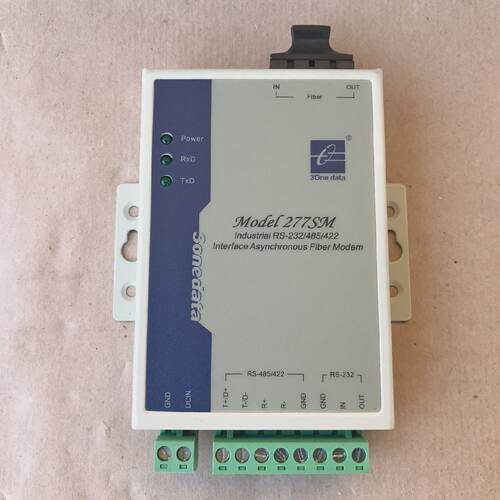 3ONEDATA 277SM Interface Asynchronous Fiber Modem Model 277S