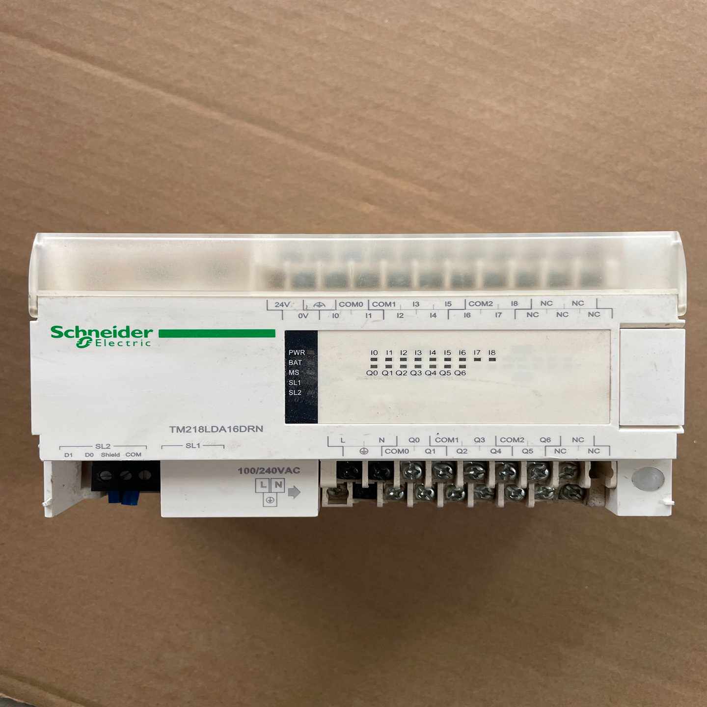 施耐德PLC控制器模块，型号:TM218LDA16DRN。正--议价商品